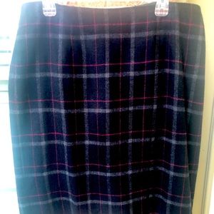 Talbots Woman Wool Lined Skirt